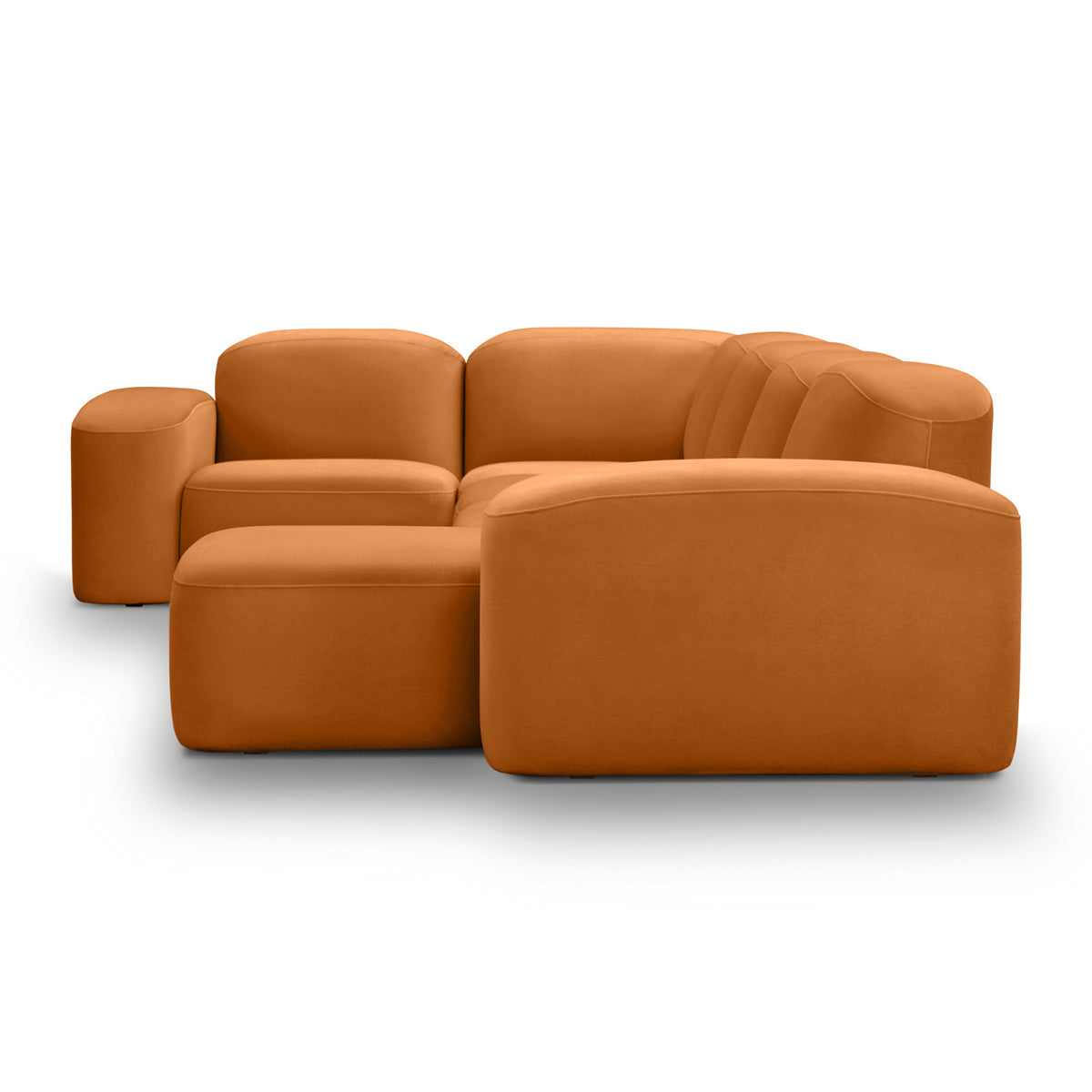 Muse 5 Piece RAF Chaise Modular Sofa