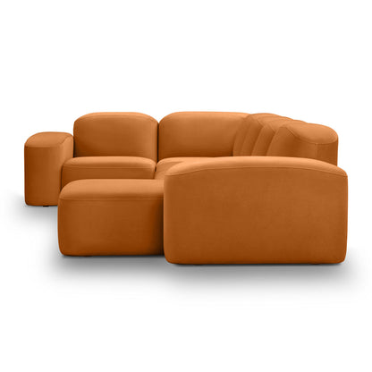 Muse 5 Piece RAF Chaise Modular Sofa
