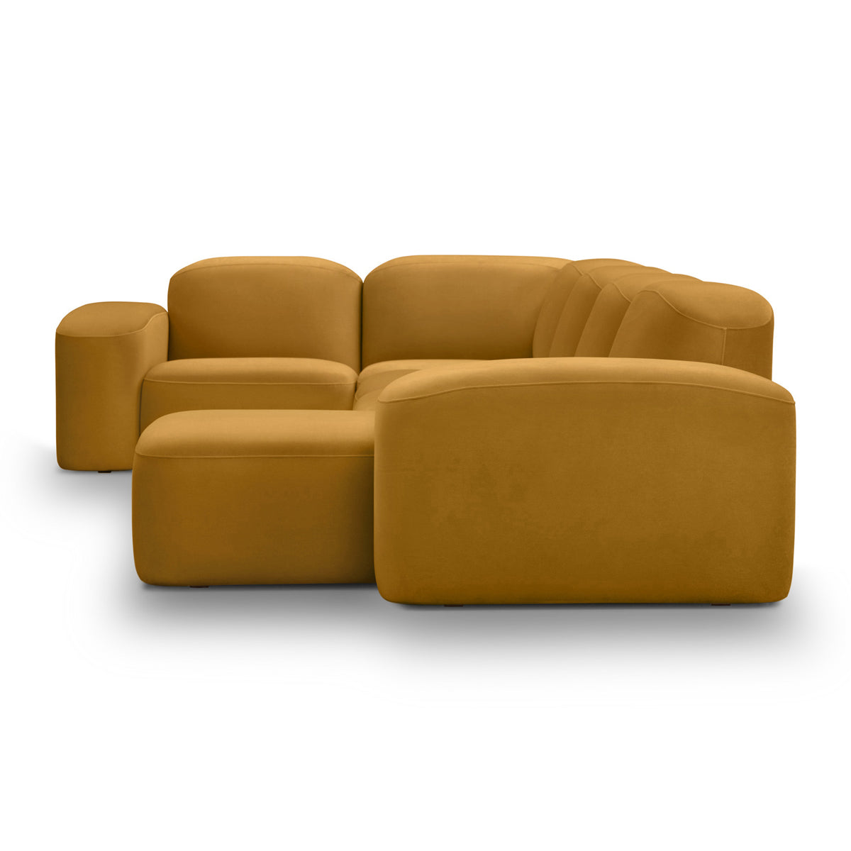Muse 5 Piece RAF Chaise Modular Sofa