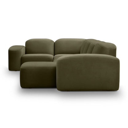 Muse 5 Piece RAF Chaise Modular Sofa