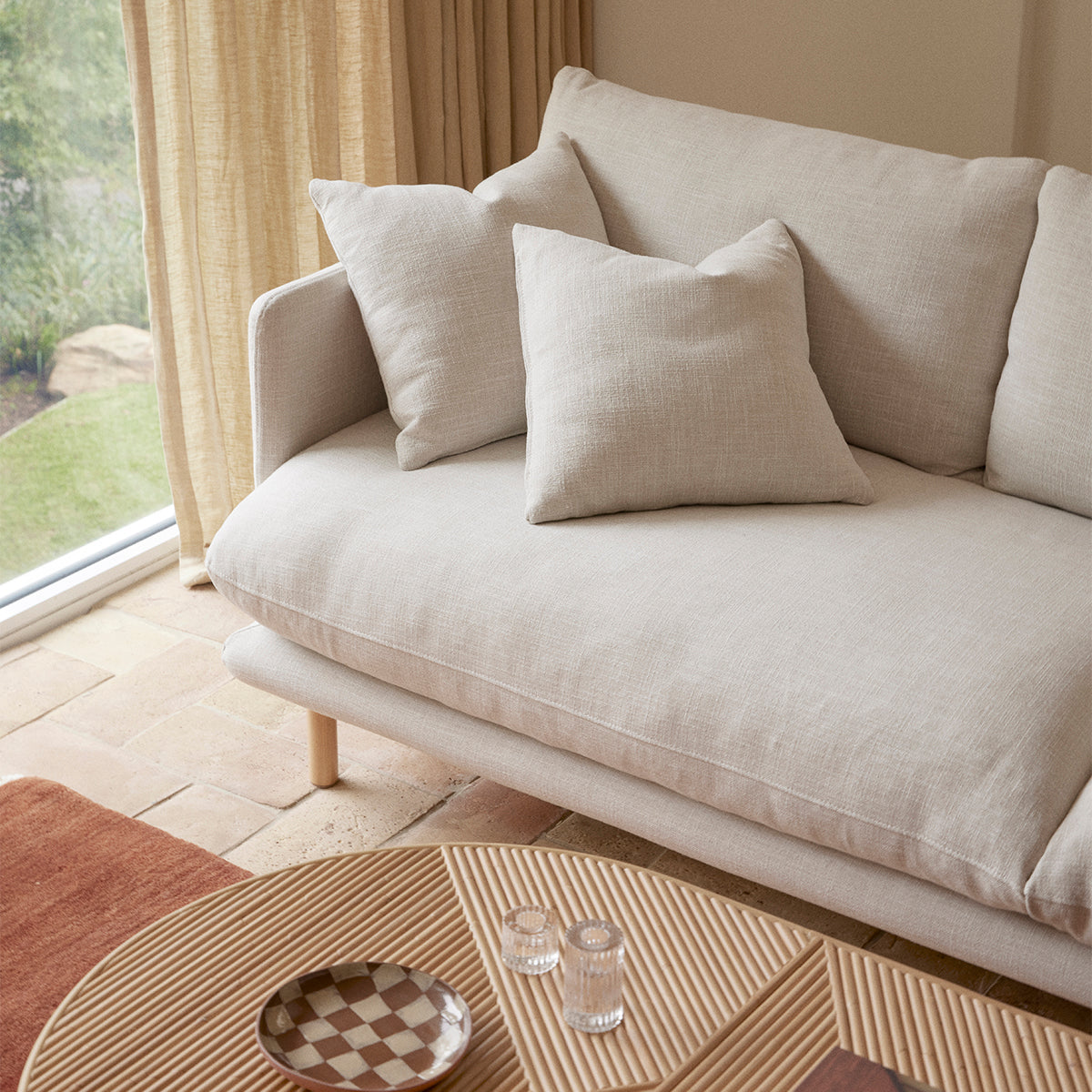 Zephyr 3.5 Seater Sofa (Byron)