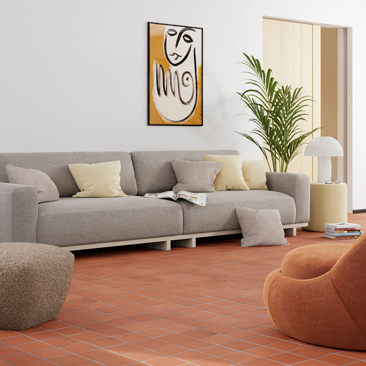 Aya 3.5 Seater Sofa