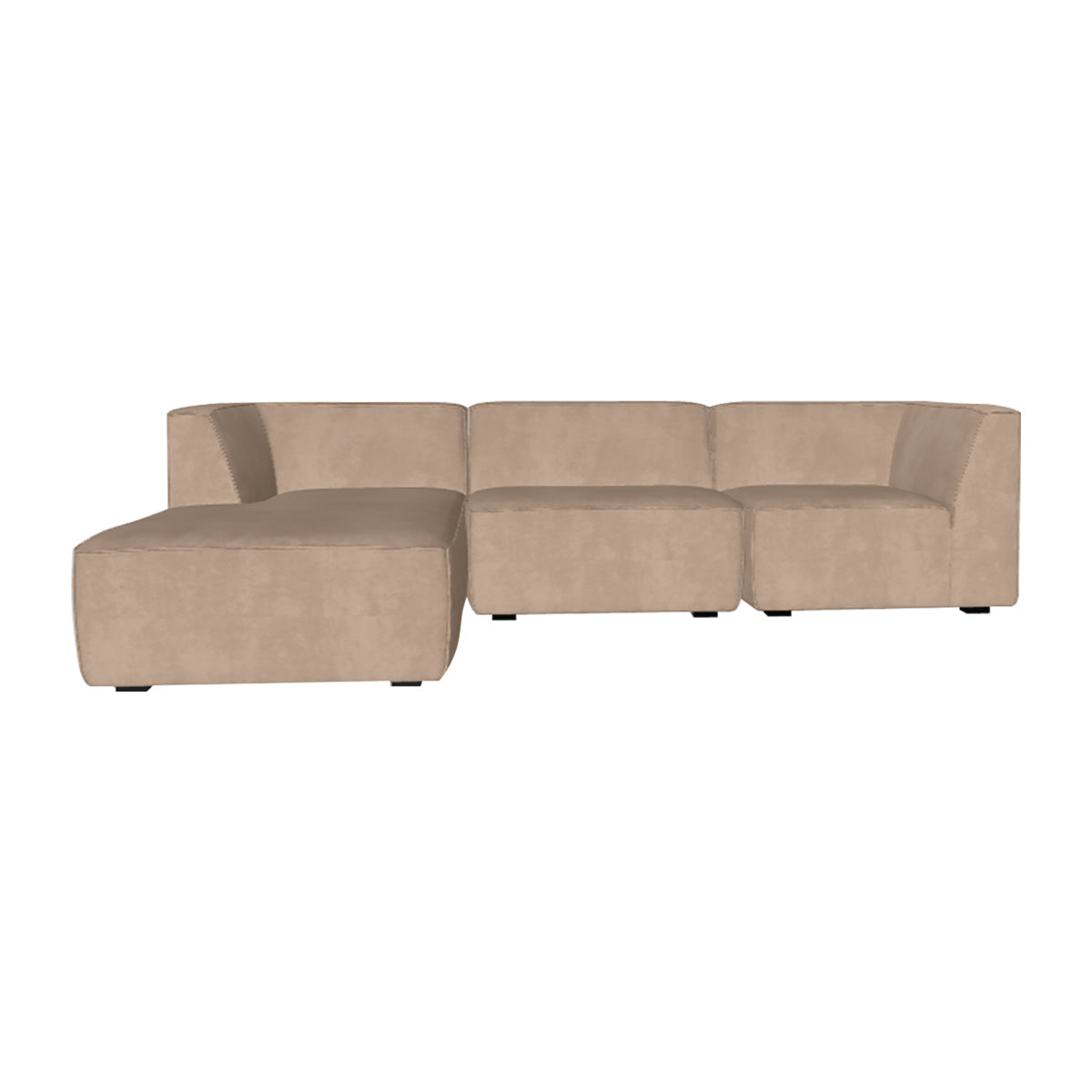 Dane 3 Seater Modular Left Chaise Sofa