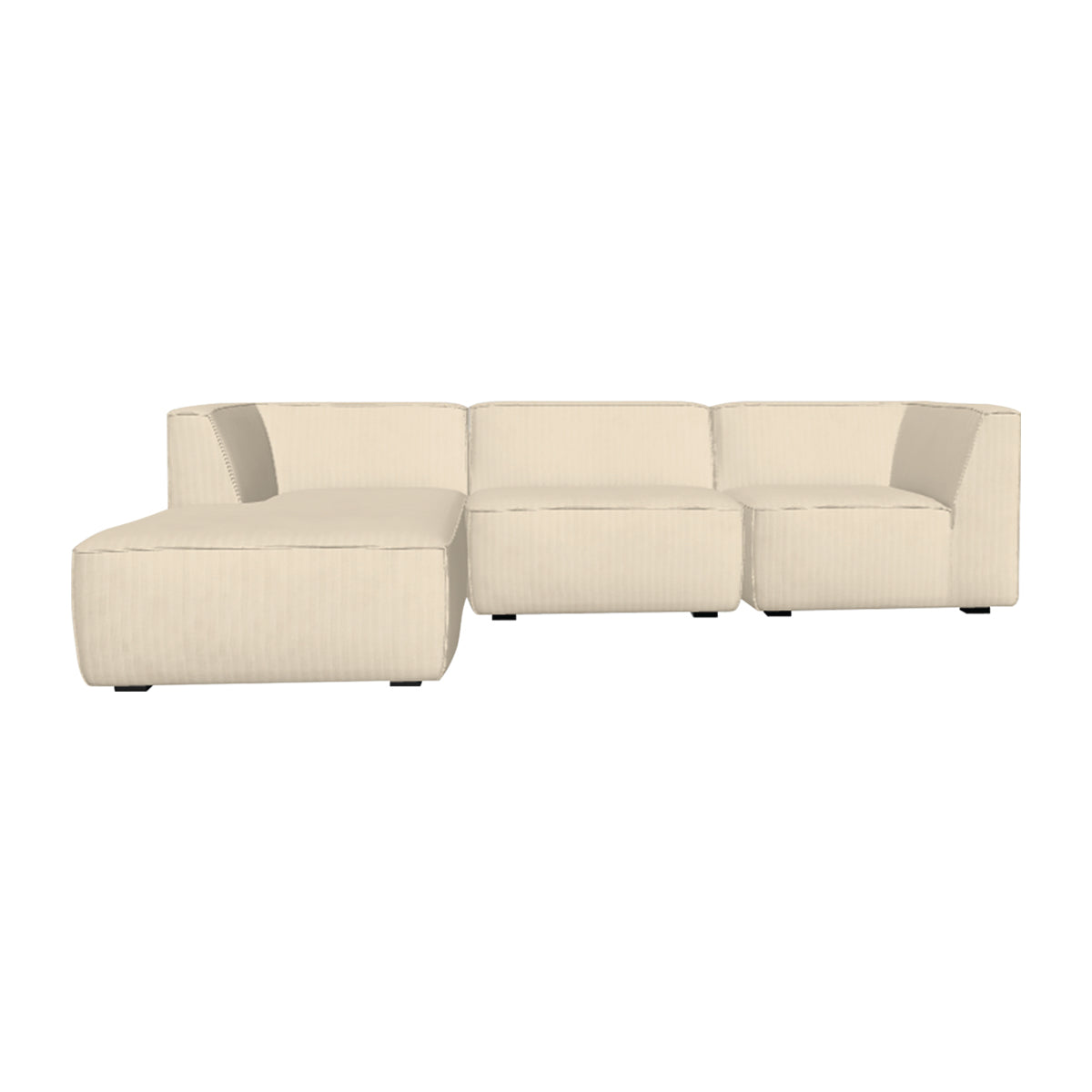 Dane 3 Seater Modular Left Chaise Sofa