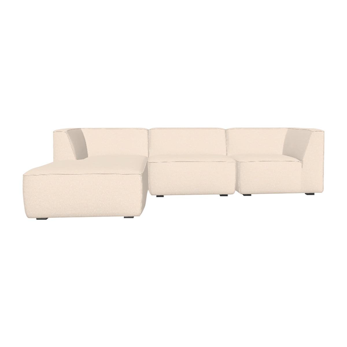 Dane 3 Seater Modular Left Chaise Sofa