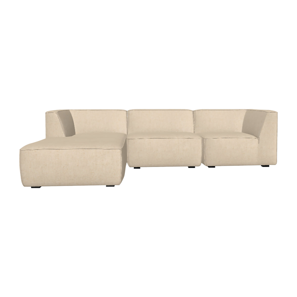 Dane 3 Seater Modular Left Chaise Sofa