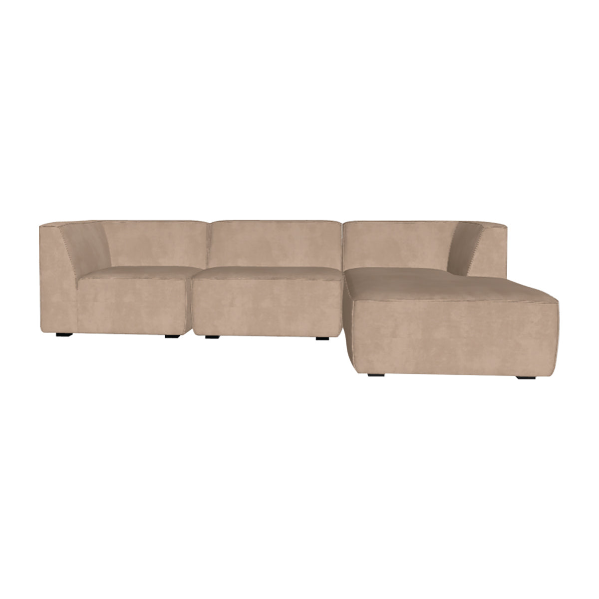 Dane 3 Seater Modular Right Chaise Sofa
