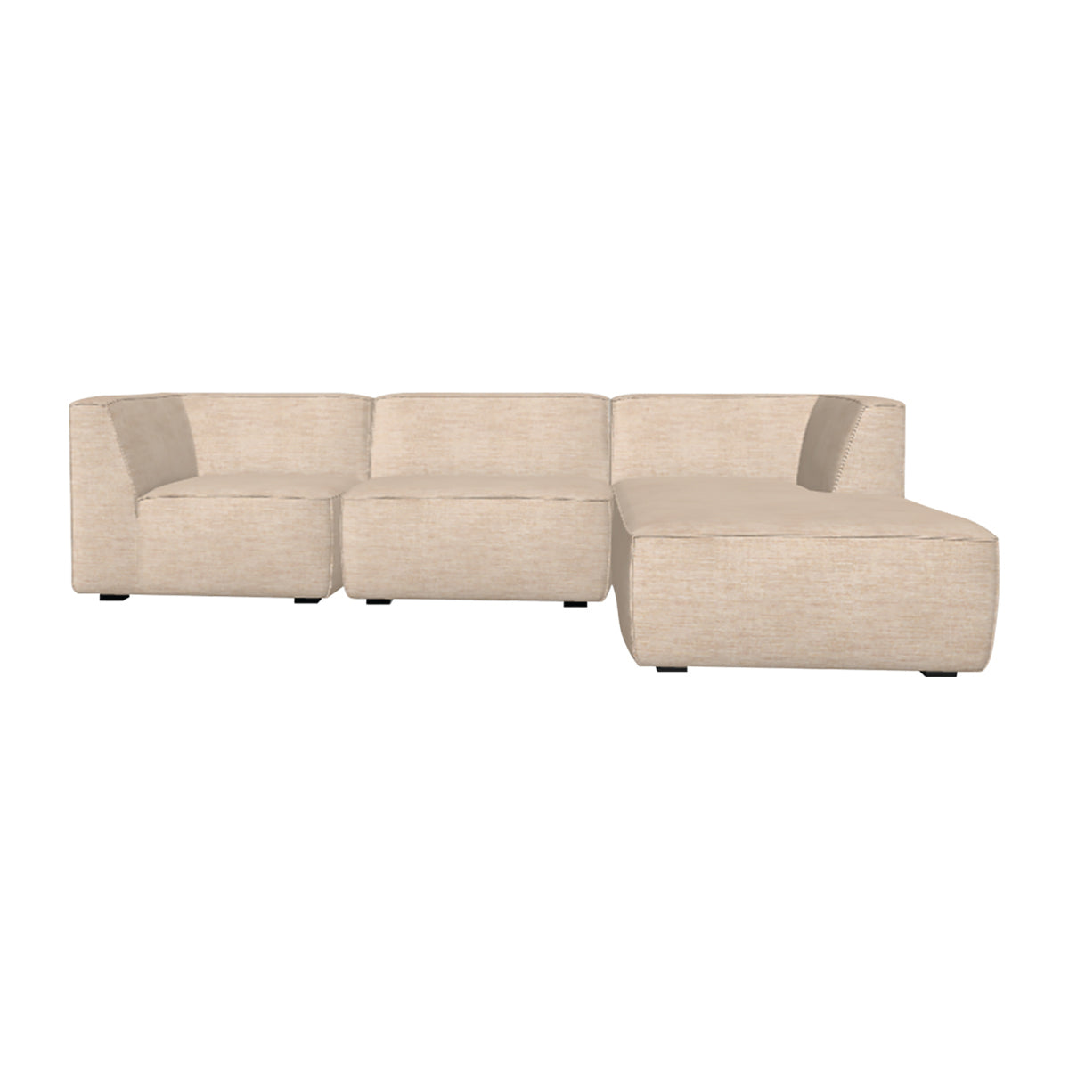 Dane 3 Seater Modular Right Chaise Sofa