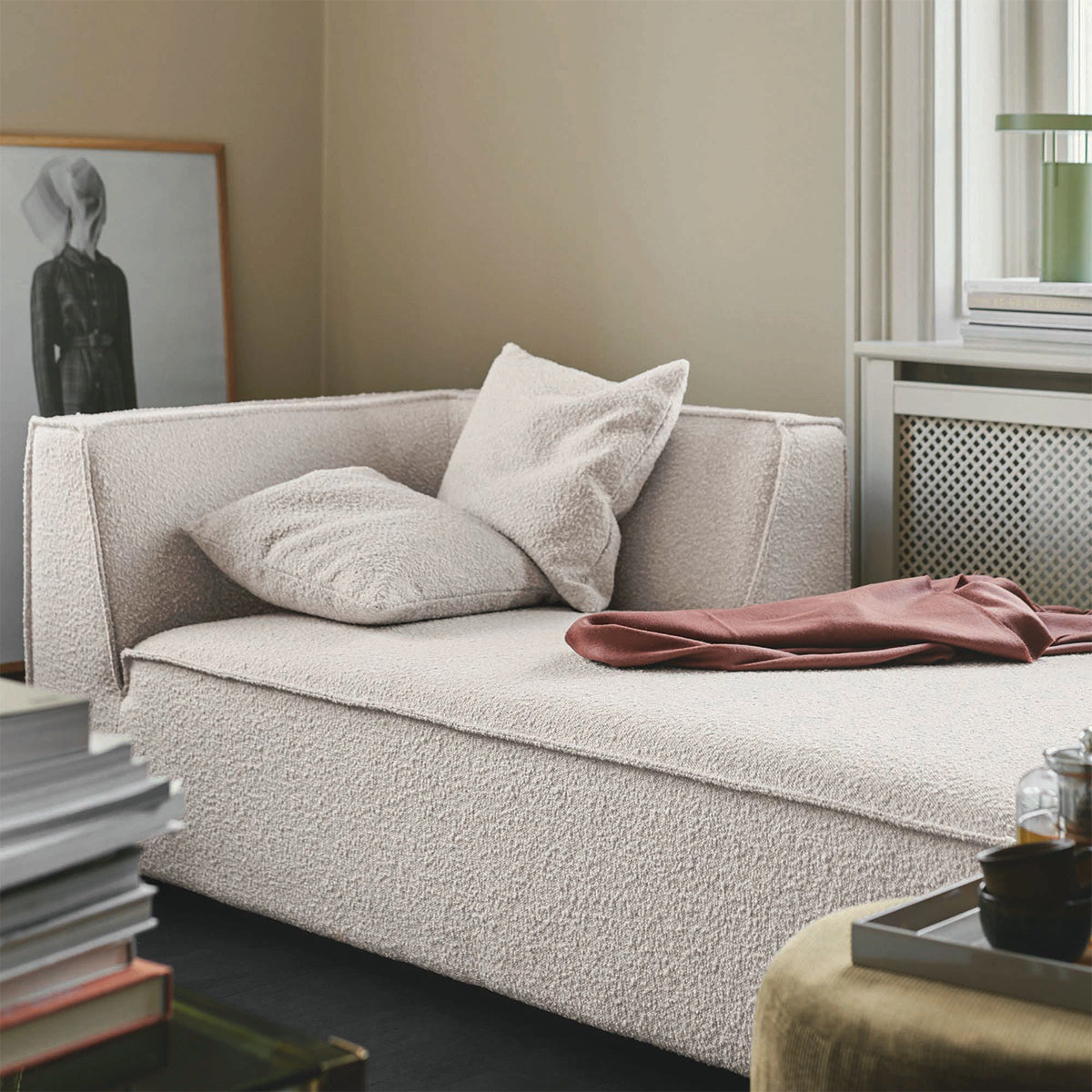 Dane 1 Seater Right Chaise Modular Sofa