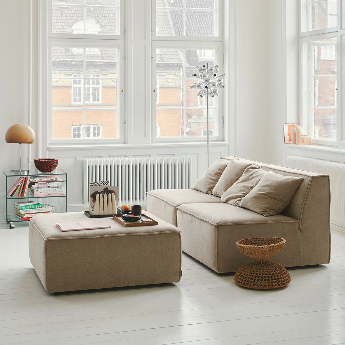 Dane 1 Seater Left Chaise Modular Sofa