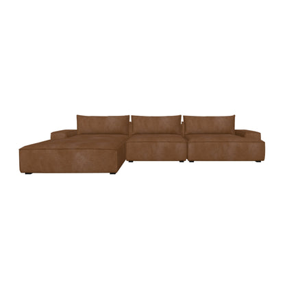 Daphne 3 Seater Modular Left Chaise Sofa