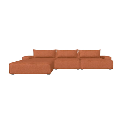 Daphne 3 Seater Modular Left Chaise Sofa