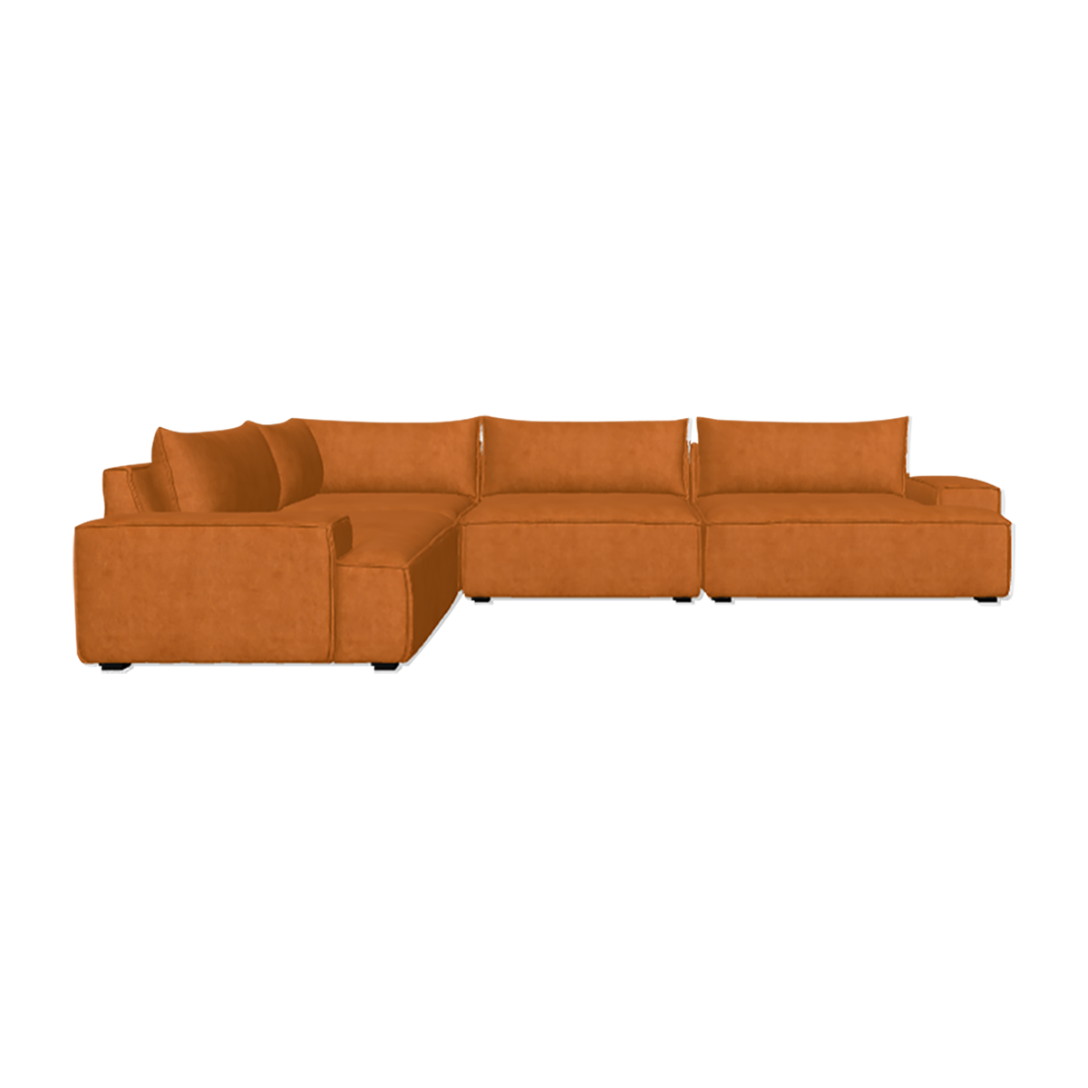 Daphne 4 Seater Modular Left Corner Sofa