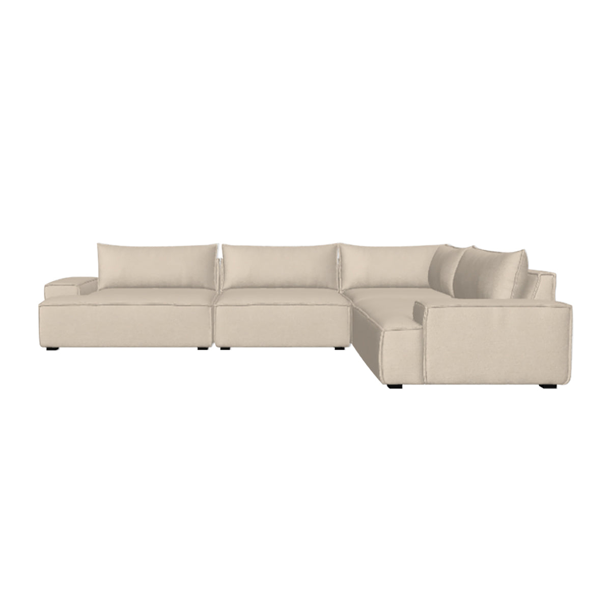 Daphne 4 Seater Modular Right Corner Sofa