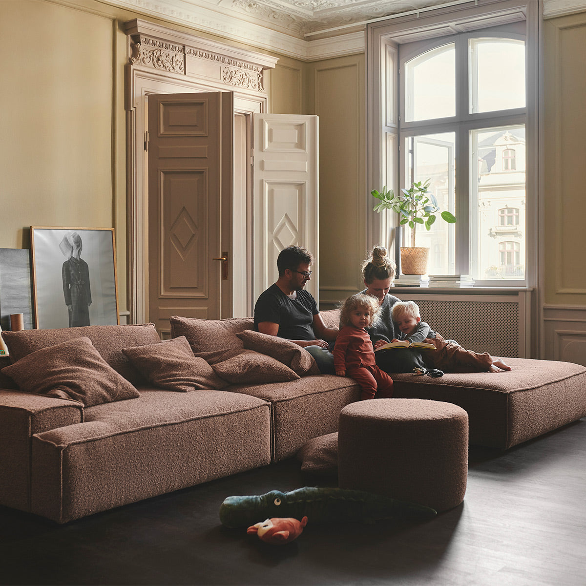 Daphne 1 Seater Left Arm Modular Sofa