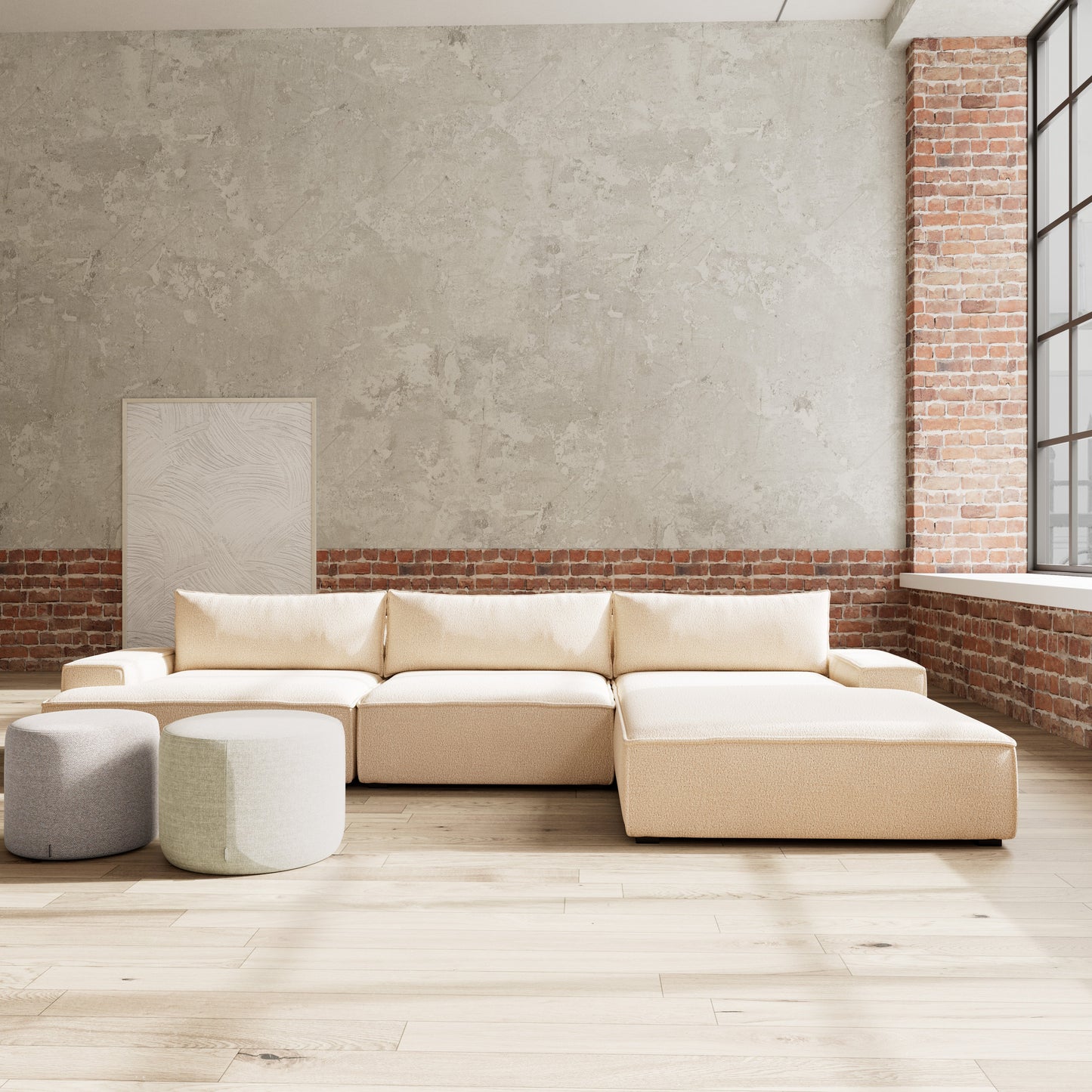 Daphne 1 Seater Right Arm Modular Sofa