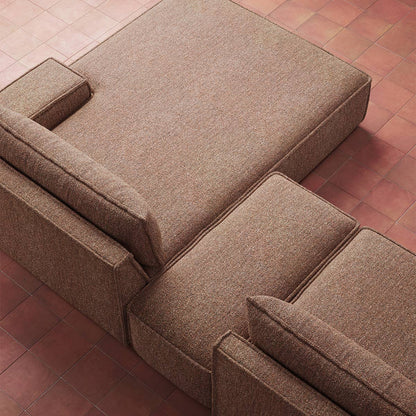 Daphne 1 Seater Right Chaise Modular Sofa