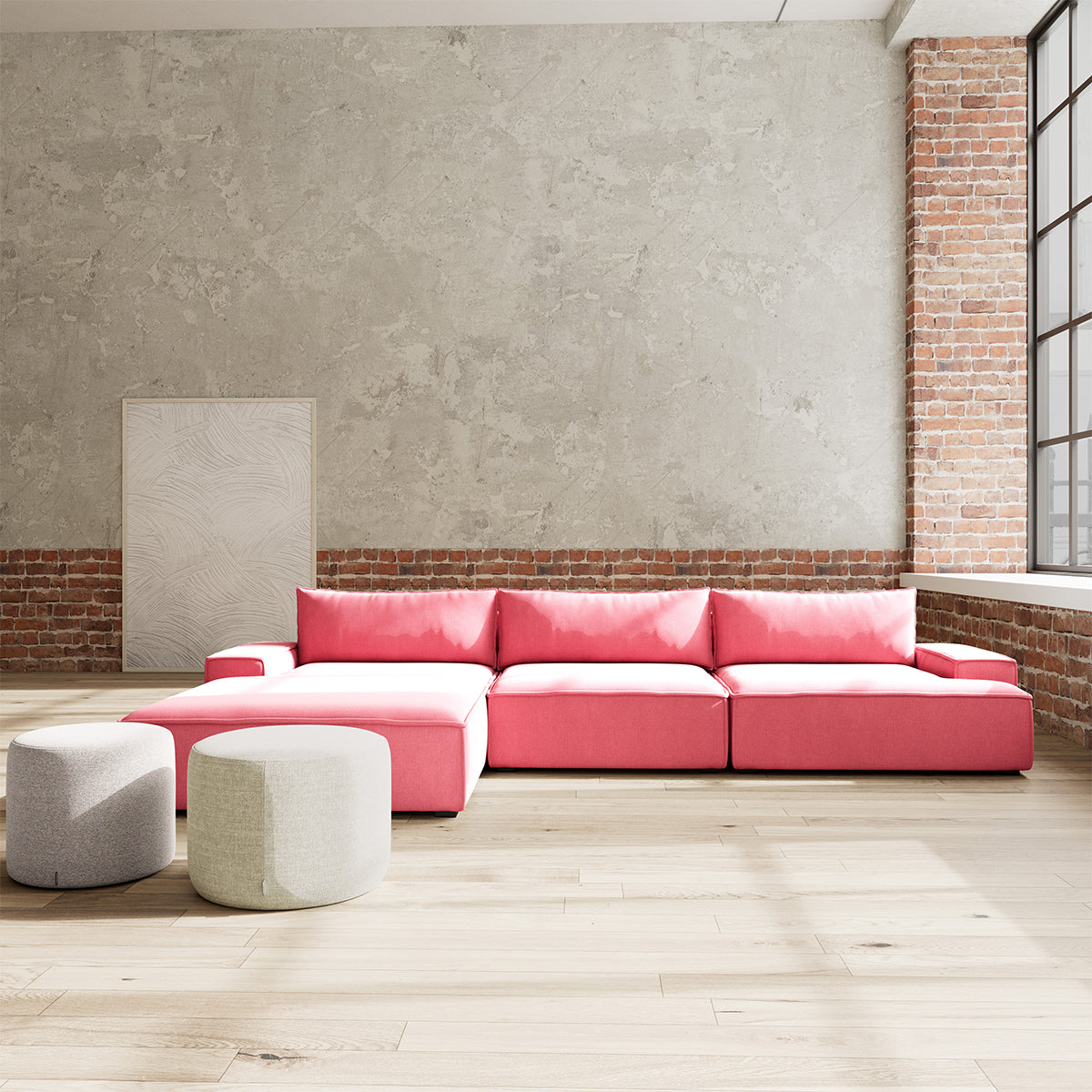 Daphne 1 Seater Left Arm Modular Sofa