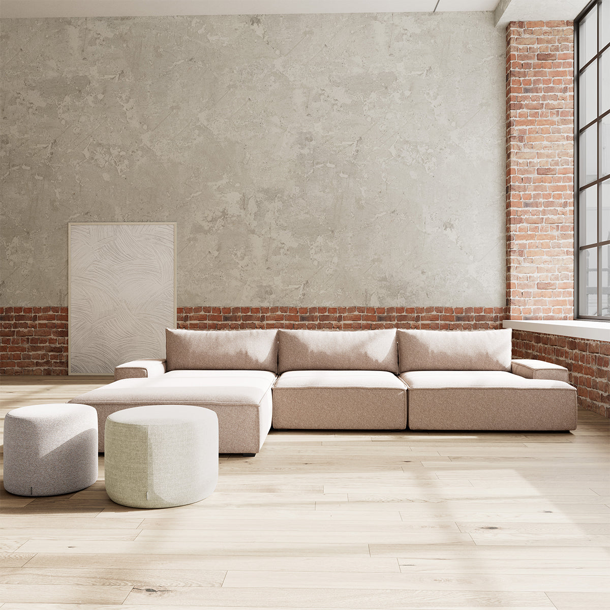 Daphne 1 Seater Left Arm Modular Sofa