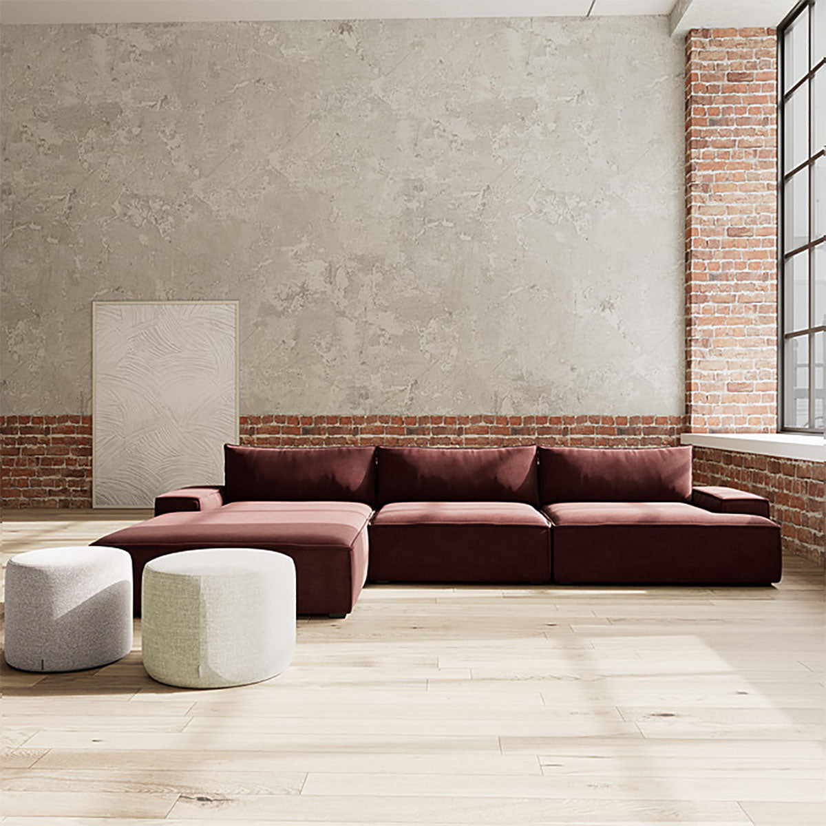 Daphne 1 Seater Left Arm Modular Sofa