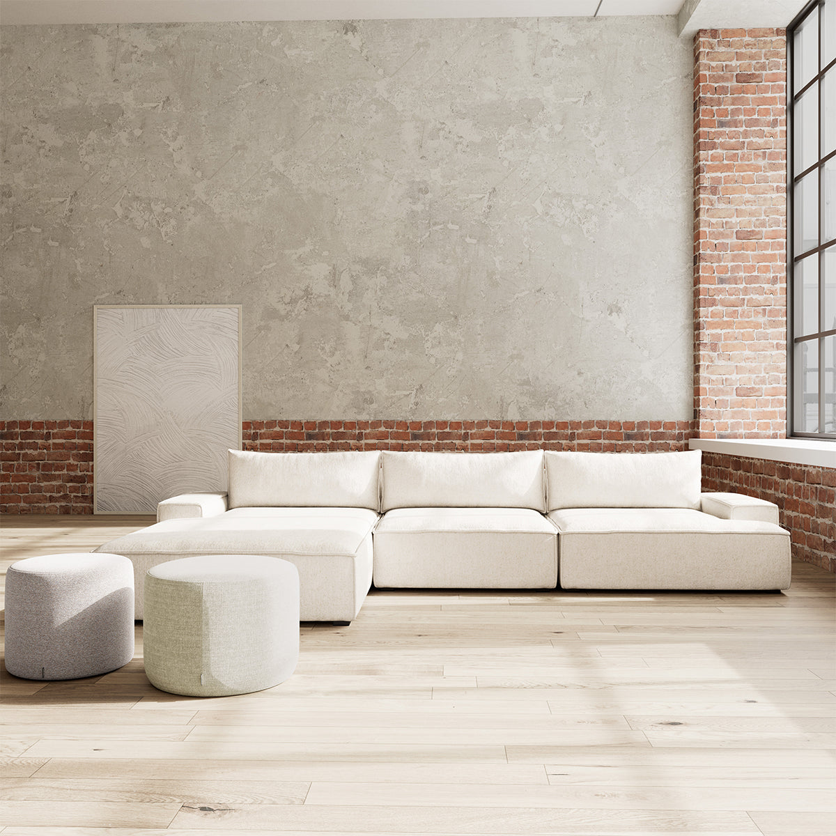 Daphne 1 Seater Left Arm Modular Sofa