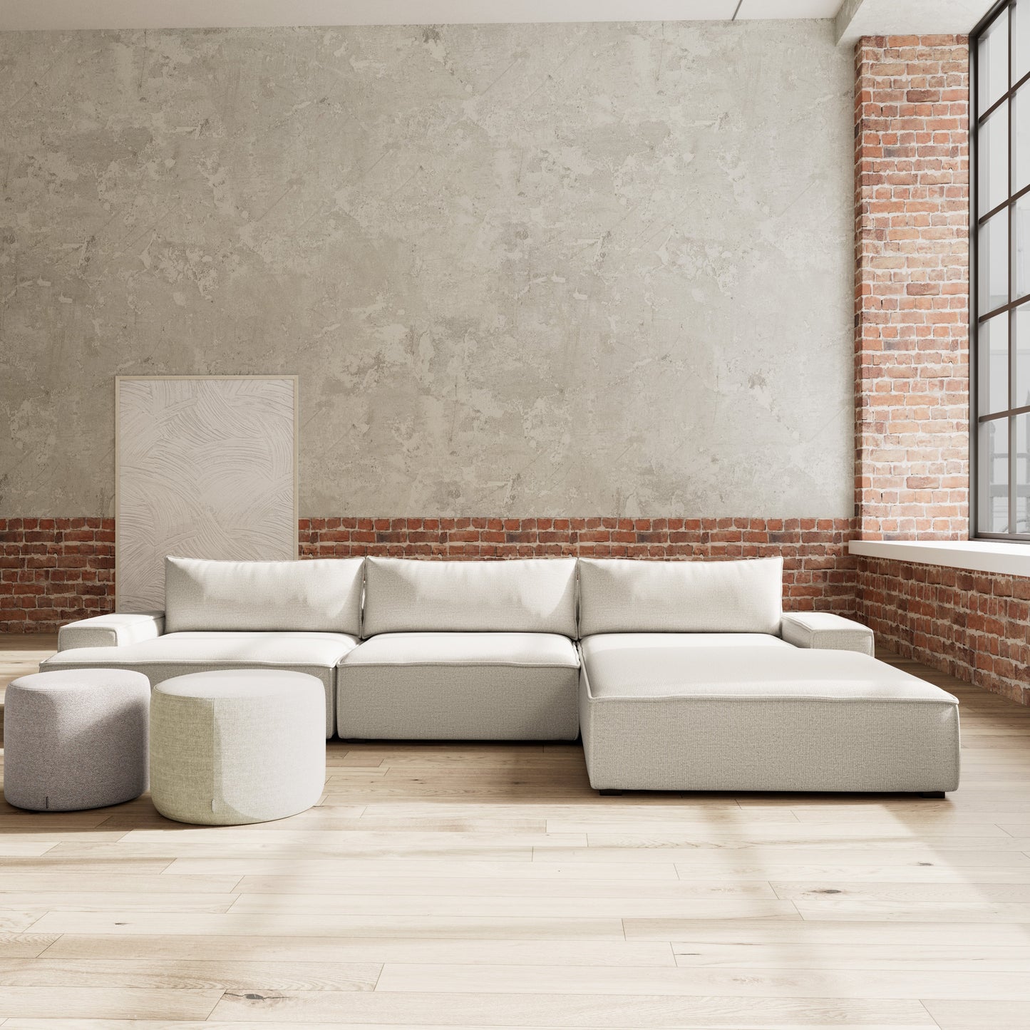 Daphne 1 Seater Right Arm Modular Sofa