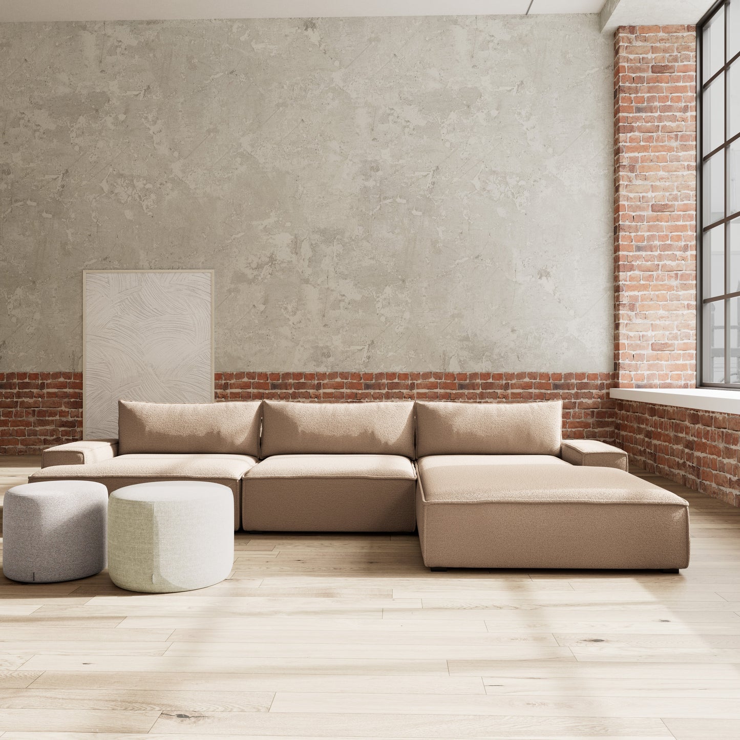 Daphne 1 Seater Right Arm Modular Sofa