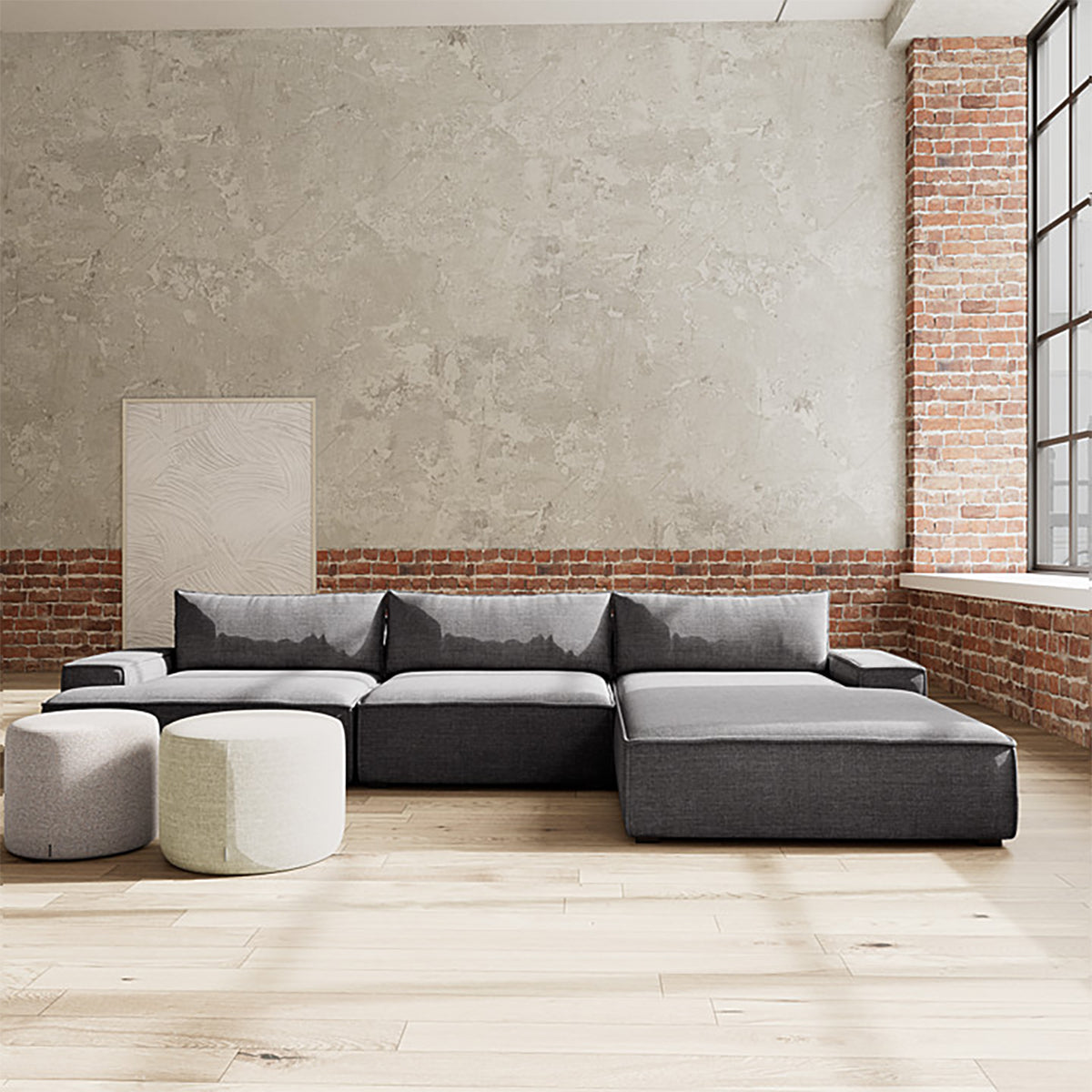 Daphne 1 Seater Right Arm Modular Sofa