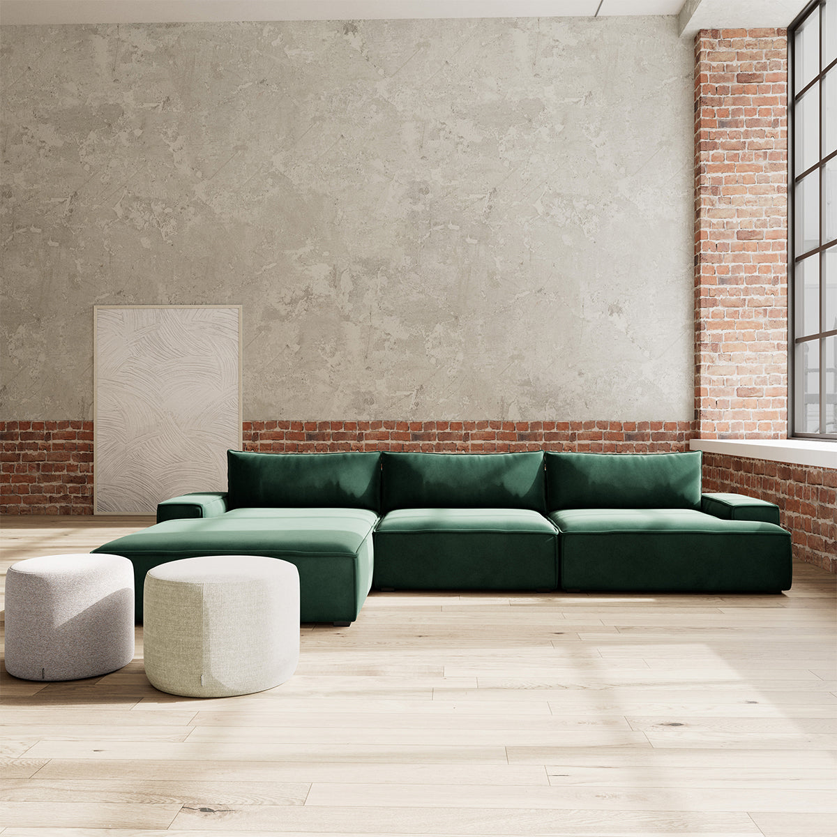 Daphne 1 Seater Left Arm Modular Sofa