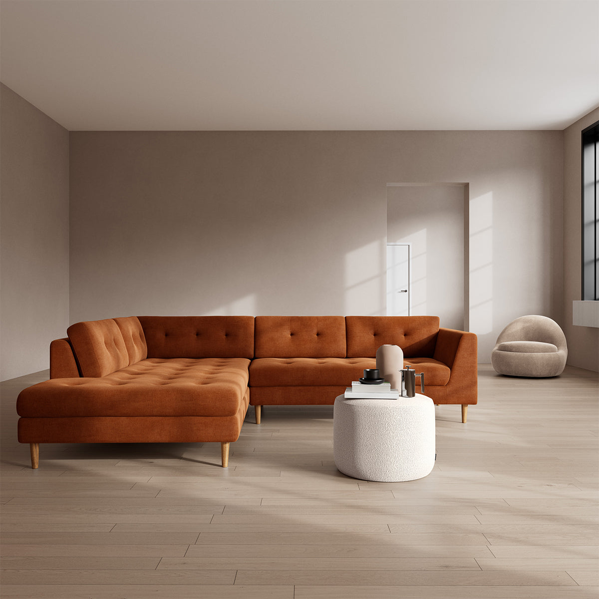 Nelson Left Corner Sofa