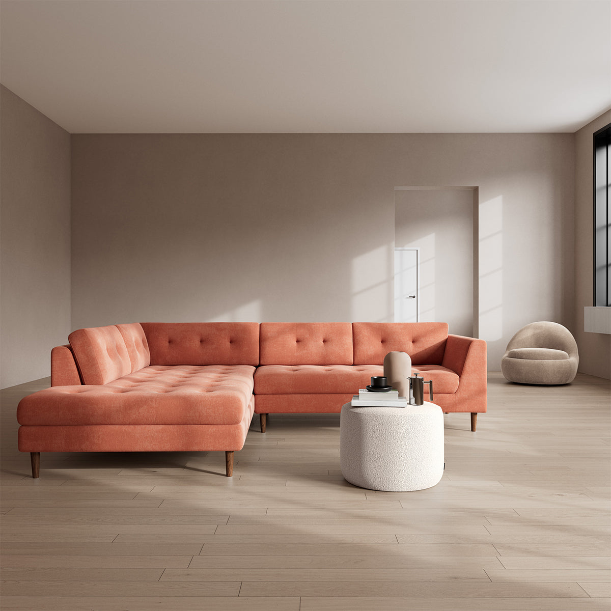 Nelson Left Corner Sofa