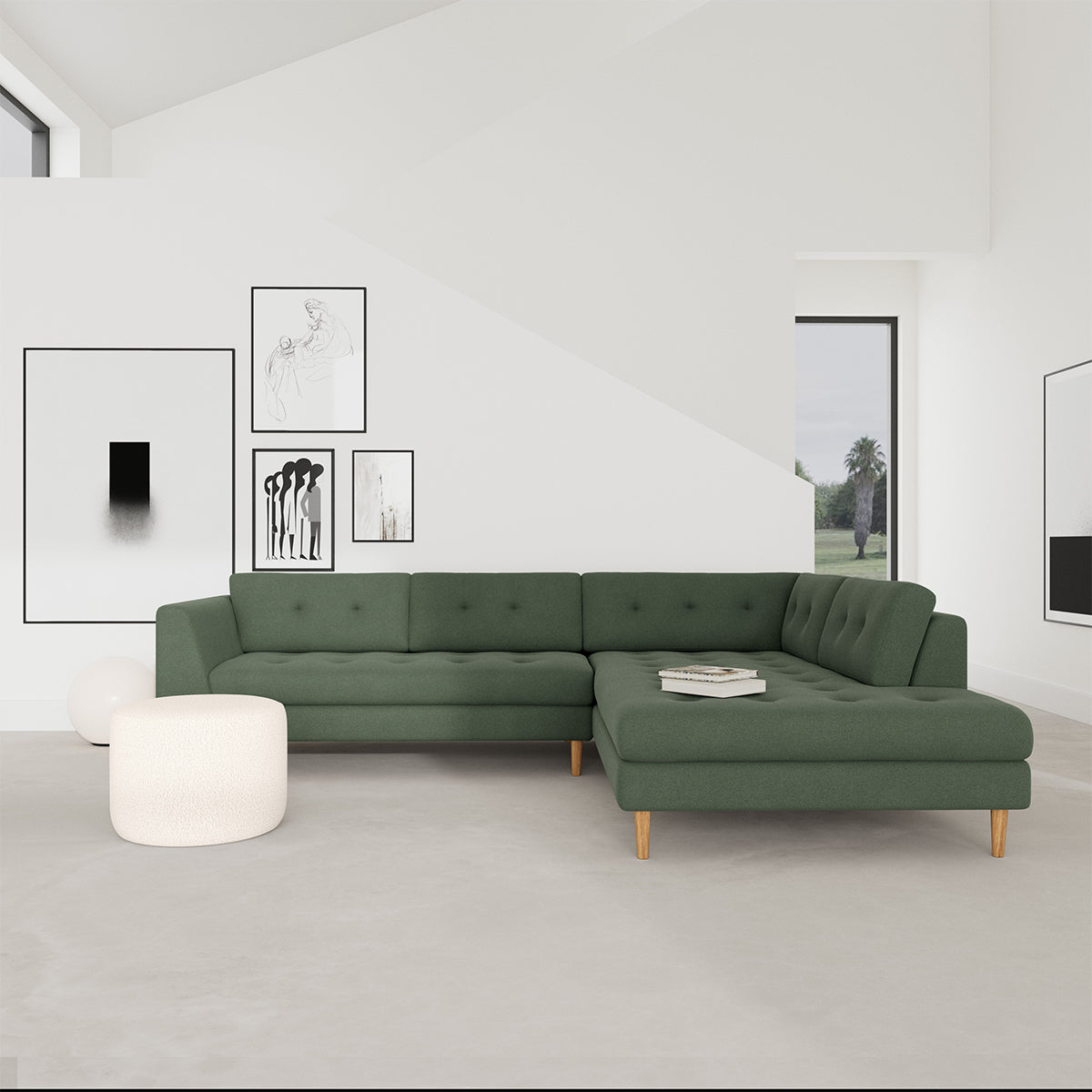 Nelson Right Corner Sofa