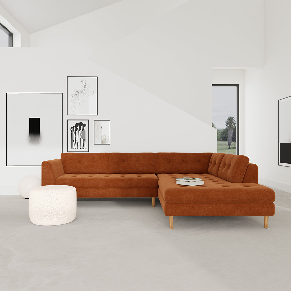 Nelson Right Corner Sofa