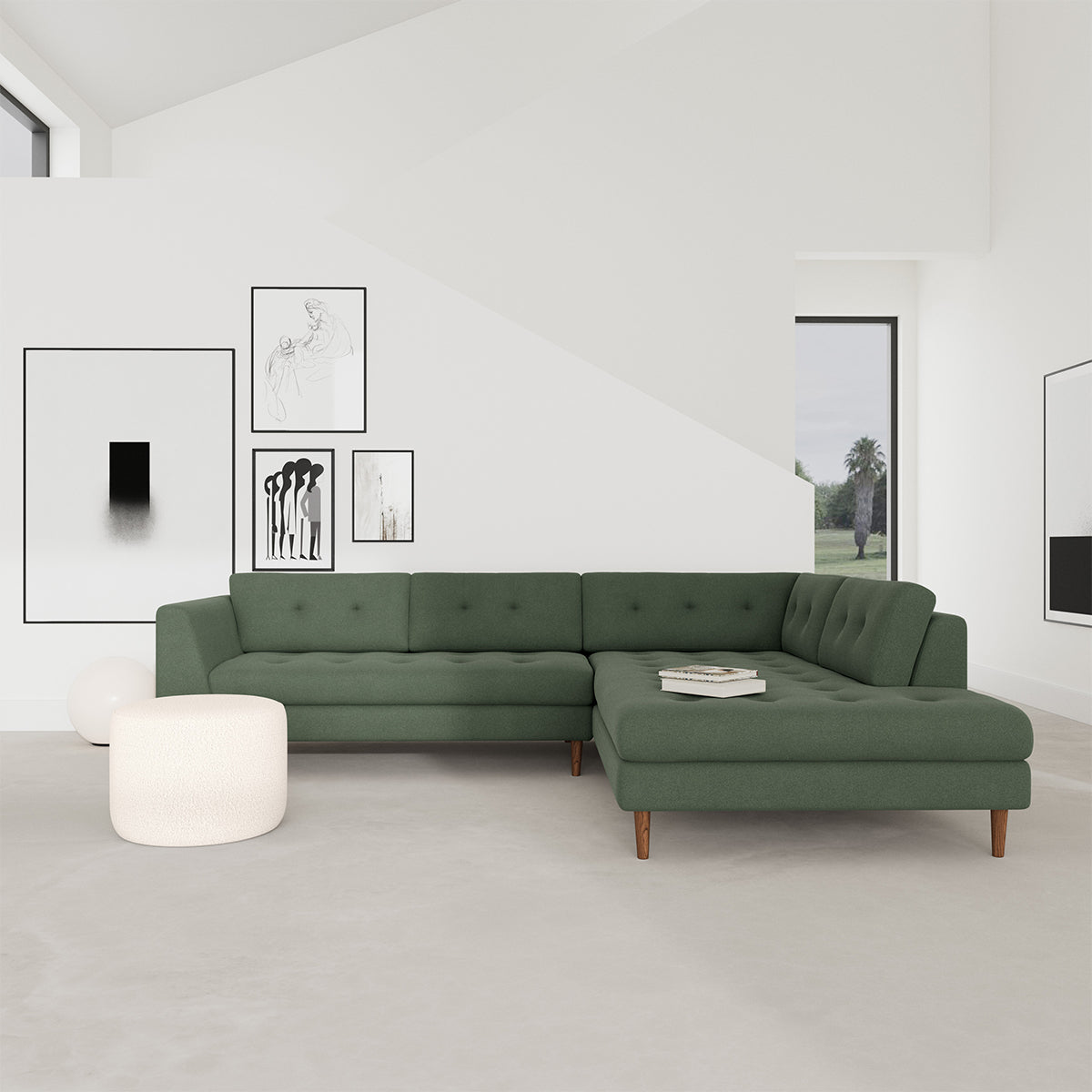 Nelson Right Corner Sofa