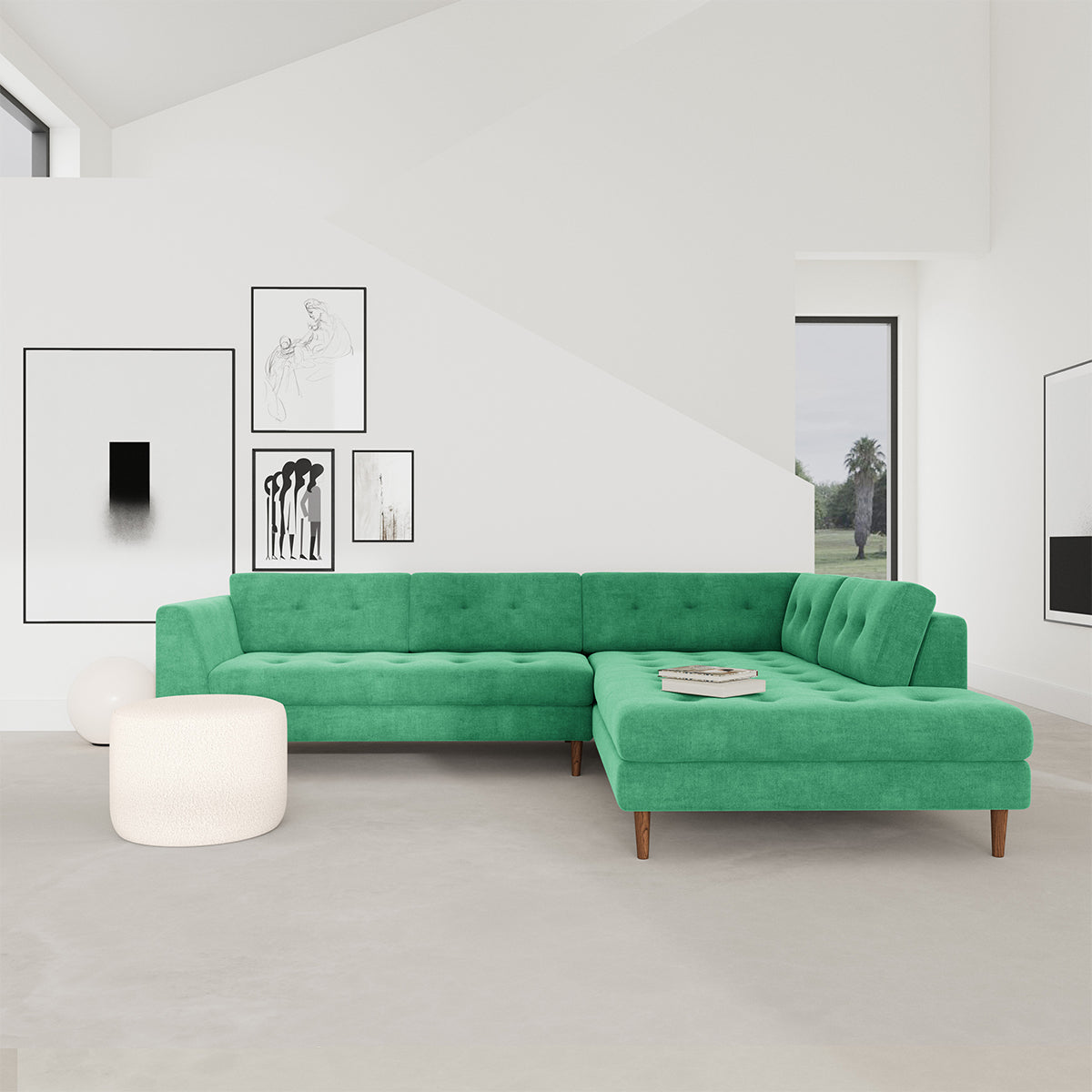 Nelson Right Corner Sofa