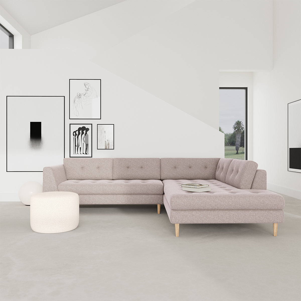 Nelson Right Corner Sofa