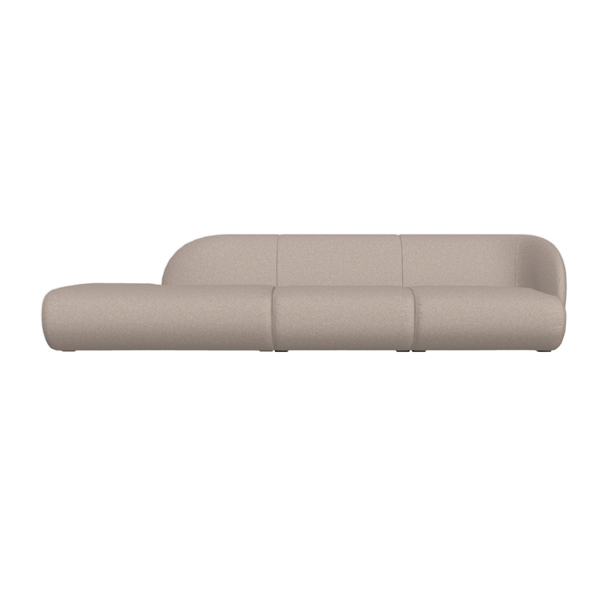 Paula 3 Seater Modular Left Chaise Sofa