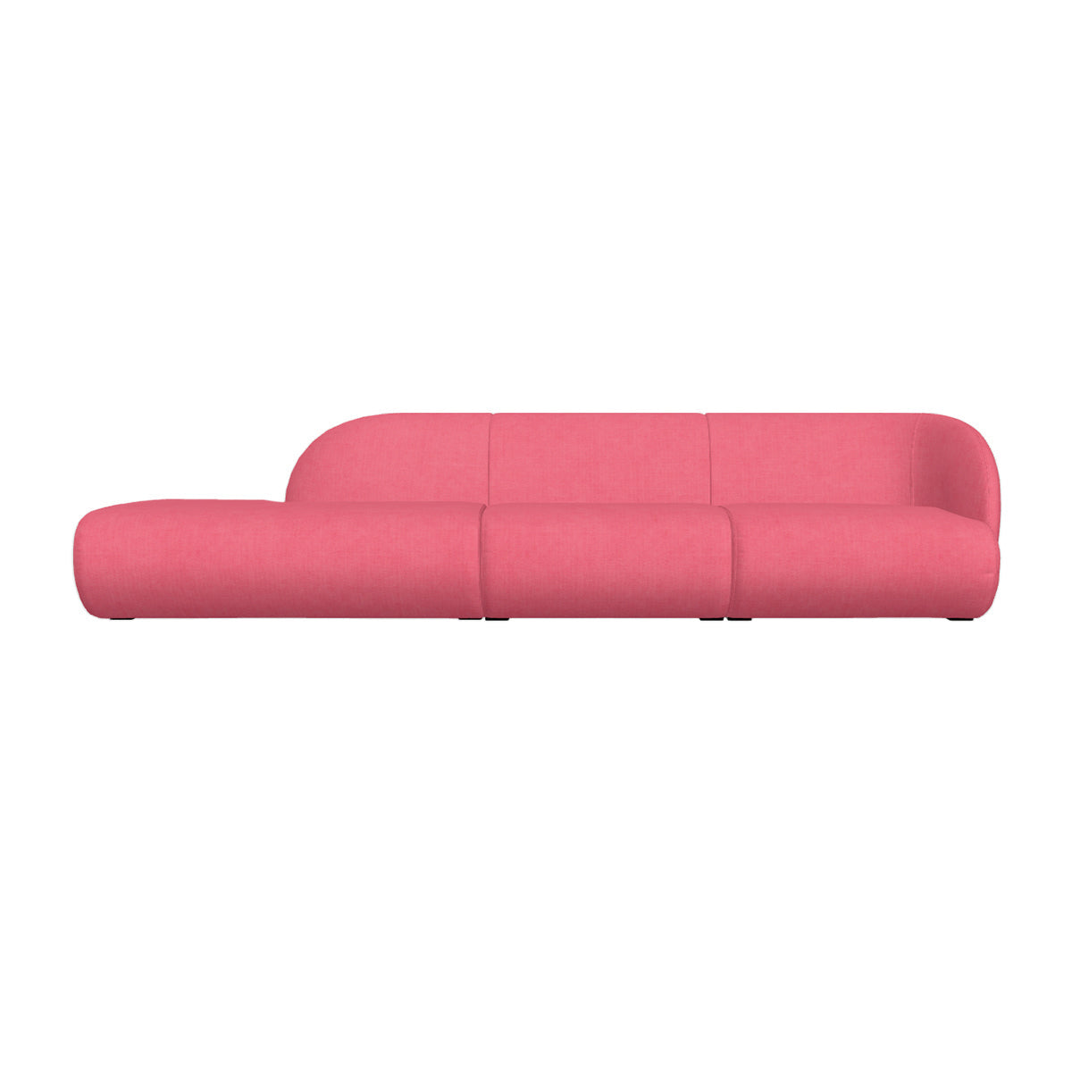 Paula 3 Seater Modular Left Chaise Sofa