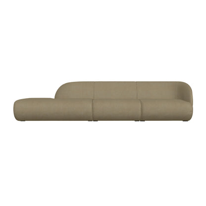 Paula 3 Seater Modular Left Chaise Sofa