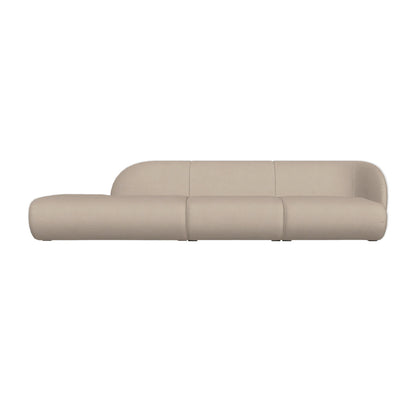 Paula 3 Seater Modular Left Chaise Sofa