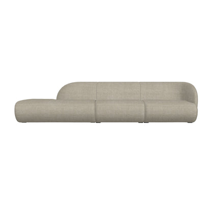 Paula 3 Seater Modular Left Chaise Sofa