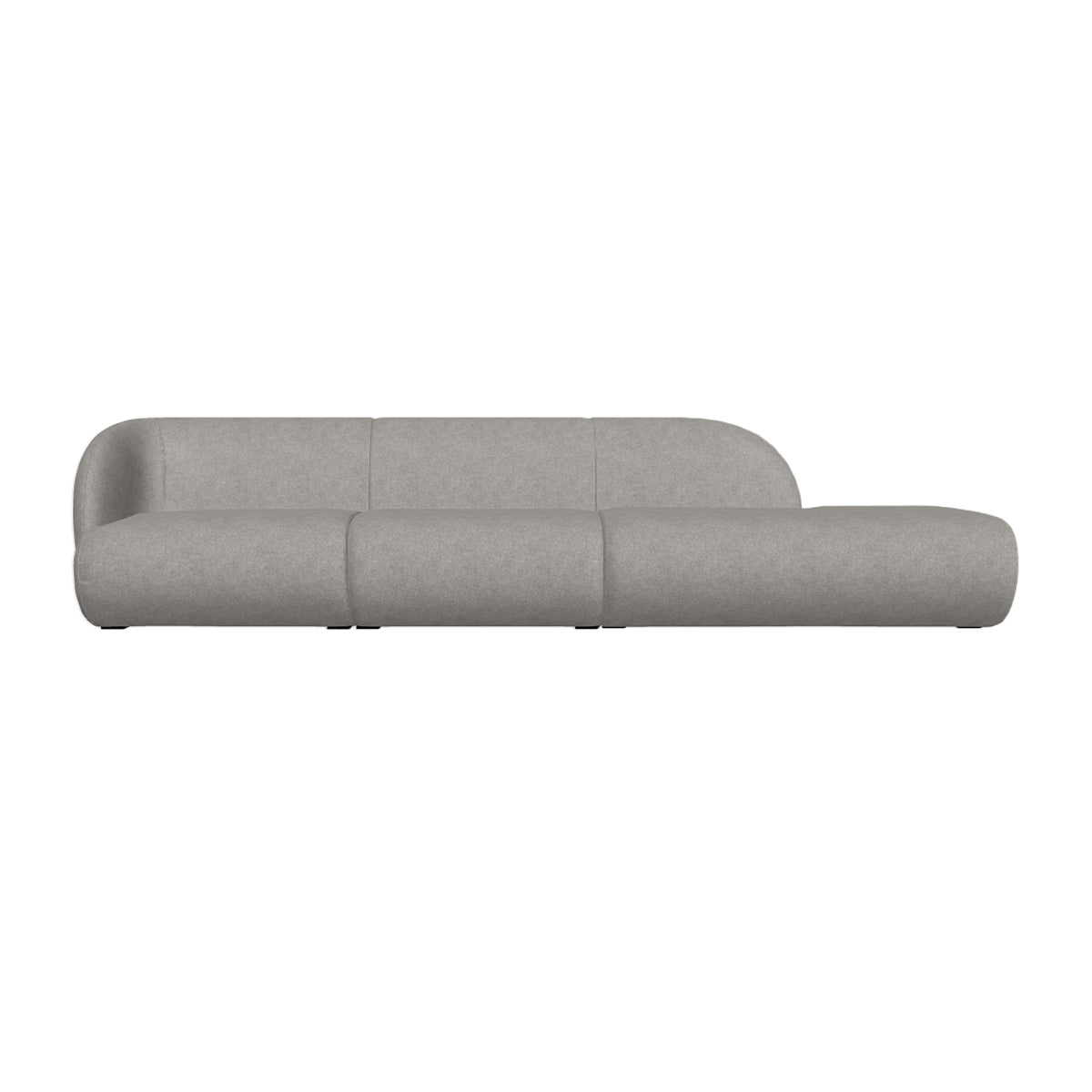 Paula 3 Seater Modular Right Chaise Sofa