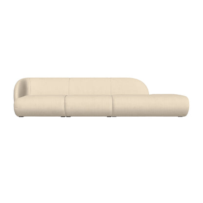 Paula 3 Seater Modular Right Chaise Sofa