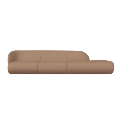 Paula 3 Seater Modular Right Chaise Sofa