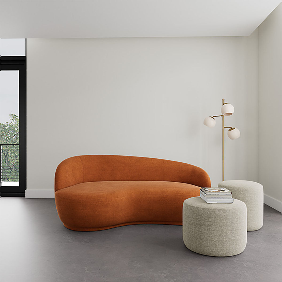 Rose 2.5 Seater Sofa (Left)