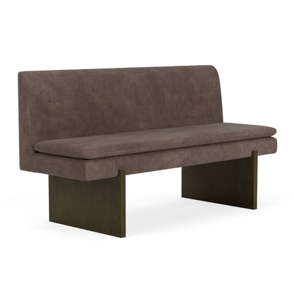Umi Dark Walnut Dining Sofa