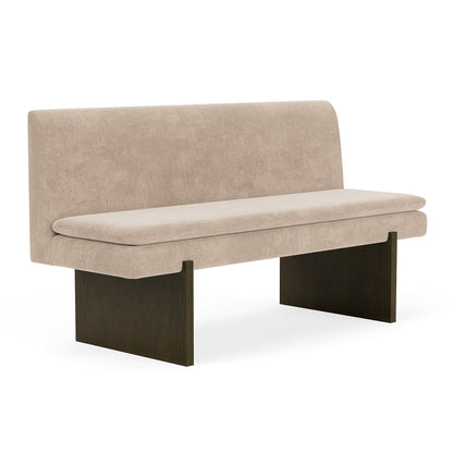Umi Dark Walnut Dining Sofa