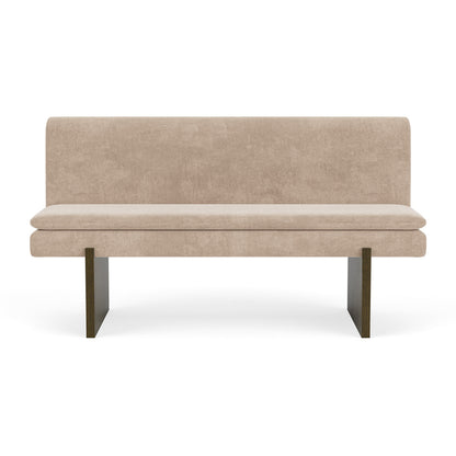 Umi Dark Walnut Dining Sofa