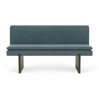 Umi Dark Walnut Dining Sofa