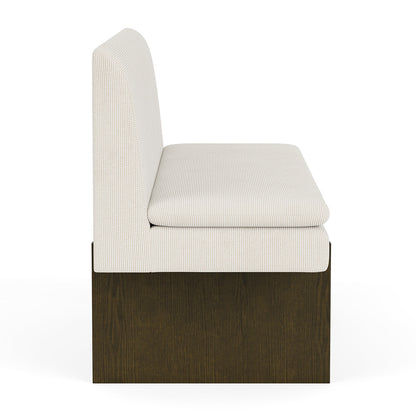 Umi Dark Walnut Dining Sofa